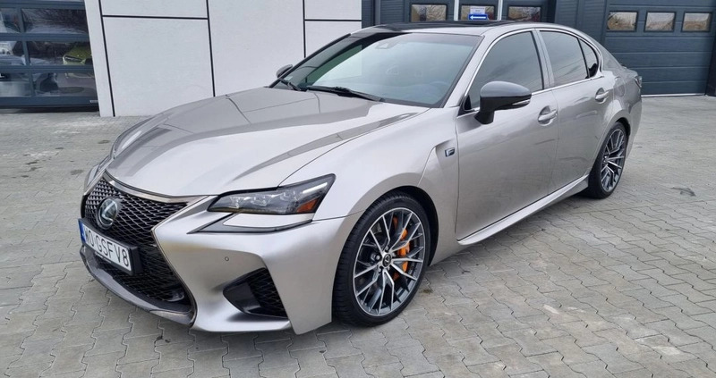 Lexus GS cena 199000 przebieg: 85000, rok produkcji 2015 z Pajęczno małe 529